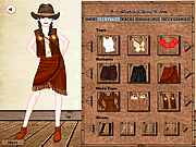 Cowgirl dress up games