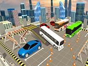 American Tourist Bus Simulator : Bus Parking 2019