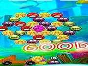 Play Angry Face Bubble Shooter