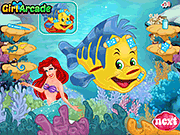 Ariel's Flounder Injured