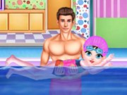 Play Baby Taylor Learn Swimming