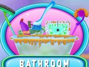 Play Bathroom clean and Deco