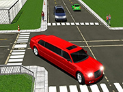 Play Big City Limo Car Driving 3D