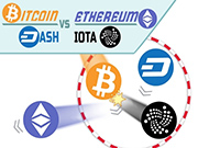 BITCOIN vs ETHEREUM DASH IOTA