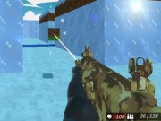 Play Blocky Swat Shooting IceWorld Multiplayer