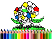 Play BTS Flowers Coloring