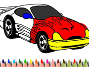 Play BTS Muscle Car Coloring