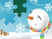 Play Christmas Snowman Puzzle