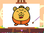 Play Crazy Gerbil Coloring