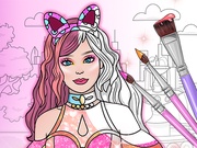 Dress Up Games & Coloring Book