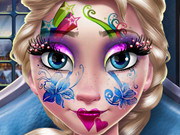 Elsa New Year Makeup