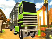 Play Farm Animal Truck Transporter Game