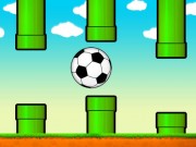 Play Flappy Soccer Ball