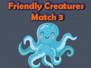 Play Friendly Creatures Match 3