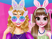 Funny Easter Girls