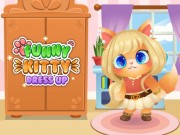 Play Funny Kitty Dressup