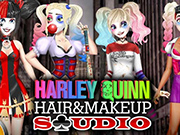 Harley Quinn Hair and Makeup Studio