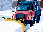 Play Hidden Snowflakes in Plow Trucks