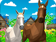 Play Horse Family Animal Simulator 3D