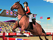 Play Horse Jumping Show 3D