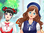 Play Kawaii High School Teacher Dress Up