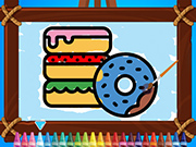 Play Kids Coloring Bakery