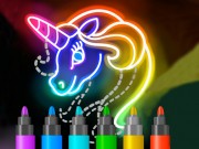 Play Learn to Draw Glow Cartoon