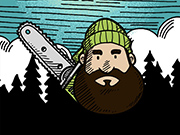 Play Lumberjack Coloring