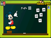 Play Mickey Mouse Math Game