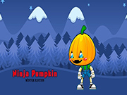 Ninja Pumpkin Winter Edition