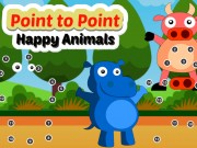 Play Point to Point Happy Animals