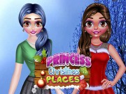 Play Princess Christmas Places