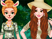 Princess Girls Safari Trip