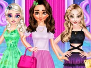 Play Princesses Different Style Dress Fashion