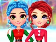 Play Rainbow Girls Christmas Outfits