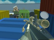 Shooting Blocky Combat Swat GunGame Survival