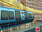 Play Sky Train Simulator : Elevated Train Driving Game