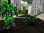 Spider Robot Warrior Web Robot Spider