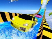 Play Water Slide Car Racing adventure 2020