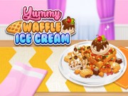 Play Yummy Waffle Ice Cream